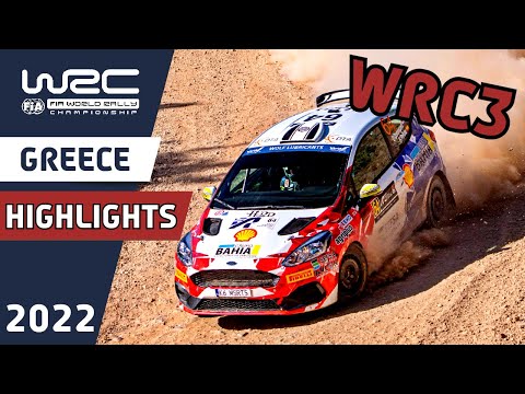 WRC3 Rally Highlights | WRC EKO Acropolis Rally Greece 2022