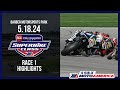 Steel Commander Superbike Race 1 at Alabama 2024 - HIGHLIGHTS | MotoAmerica