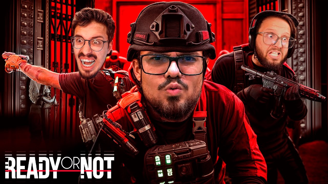 SOMOS A SWAT MAS SEM NENHUMA ARMA LETAL - READY OR NOT COM OS COLEGAS