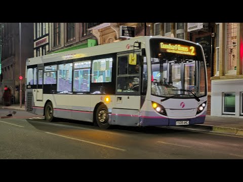 First Solent ADL Dart/ADL Enviro 200 44916 (YX09 AHC) on Route 2 to Gunwharf