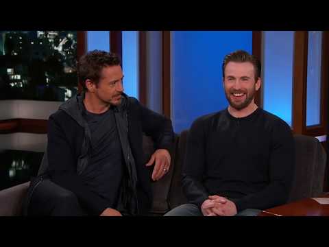 rdj and chris evans being the most iconic duo for 4 minutes straight