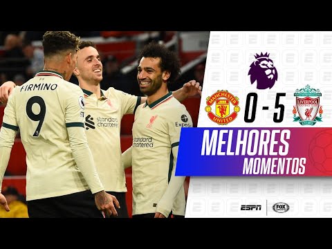Gols e lances de Manchester United x Liverpool