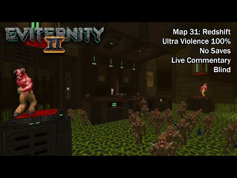 (Doom II) Eviternity 2 - Map31: Redshift (Blind UV-Max)