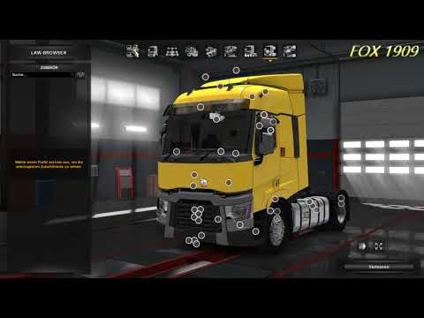 (ETS v1.30)  RENAULT T v 7.1 updated to version 1.30 RTA-MODS ( Promo Video)