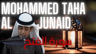 Download lagu 🌟Beautiful Voice Mohammed Taha Al Junaid - Surat Al Fath | محمد طه الجنيد - سورة الفتح mp3