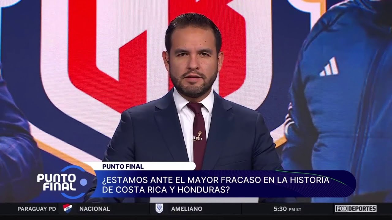 💥 Golpe al futbol de CENTROAMÉRICA, COSTA RICA y HONDURAS, sin MUNDIAL 2026 | Punto Final
