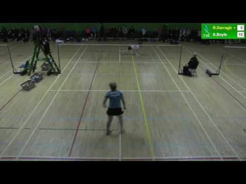 Irish Senior National Finals - WS - Racheal Darragh v Sara Boyle