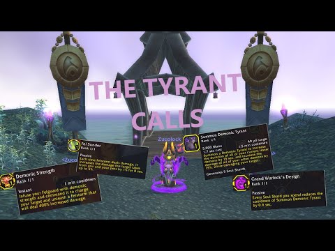 THE TYRANT CALLS! | Demonology Warlock M+ Build for Dragonflight!