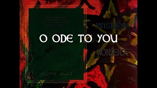 O Ode to you