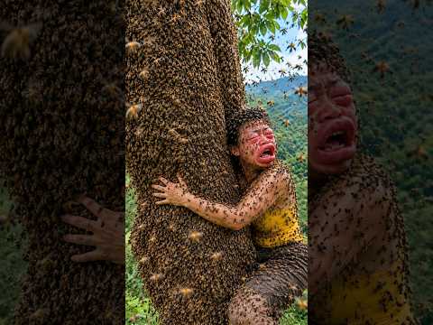 A Perilous Deep Jungle Hunt for Giant Wild Honey and a Hive Infested with Strange Parasites