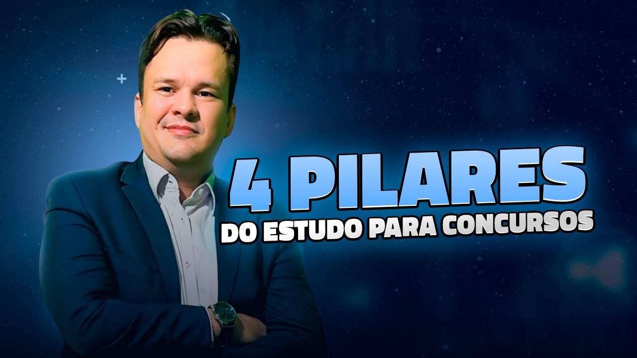 The 4 pillars of studying for competitions (Professor Arnaldo Bruno Oliveira)