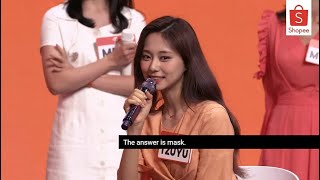 Download lagu TWICE PLAY 'GUESS THE WORD' AT SHOPEE 9.9 mp3