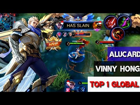 It's a very exciting game. [Top 1 global alucard ]Vinny Hong - mobile legends