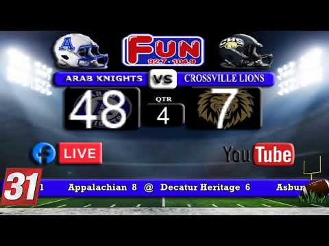 Arab vs Crossville, WAFN-FM, 92.7 FM, FUN Media Group's Live Radio Broadcast