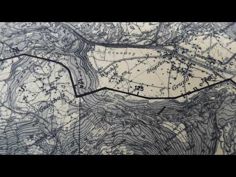 Transitgas Standseilbahnen Trassee der Gasleitung Meiringen - Grimsel  - Wallis - Grenze Italien