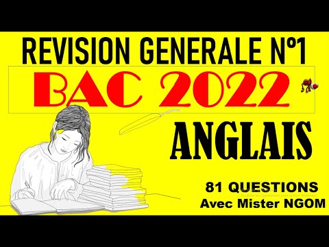 Anglais BAC 2022 - Révision Générale