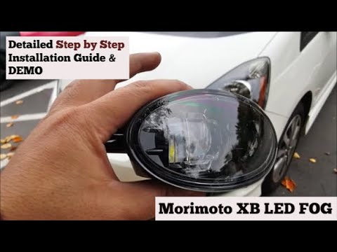 [Product Installation and Demo] Morimoto XB LED FOG Type H (Honda Fit)