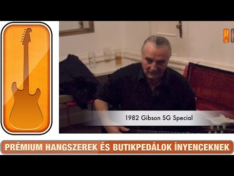 Tátrai Tibor @ SelectGuitars - Gibson SG Special 1982