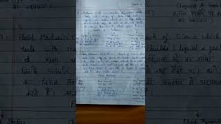fluid mechanics/hydraulics/hydraulic machine notes pdf diploma civil/mechanical students