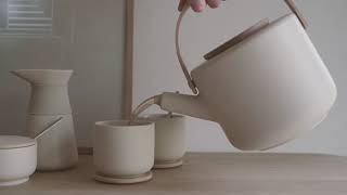 Stelton Teapot Theo Sand 1.25 Liter