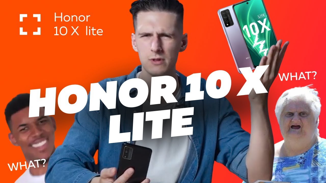 Смартфон Huawei Honor 10X Lite 4/128GB Черный