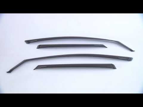Wind Deflectors Dark Nissan Qashqai 2007-2013(+2) - Image 2