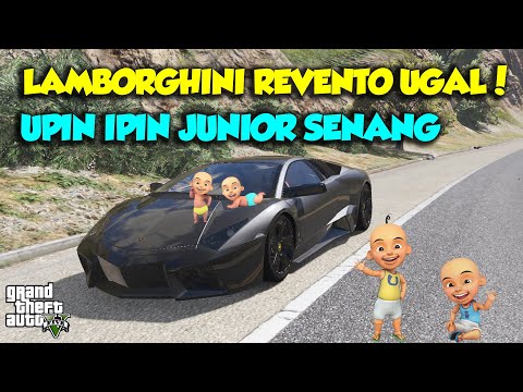 SULTAN UPIN IPIN UGAL DIJALAN BAWA LAMBORGHINI REVENTO - GTA V SULTAN UPIN IPIN EPISODE SPESIAL