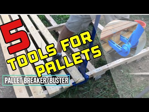 Pallet Wood Projects - 5 Tools for working with FREE pallets