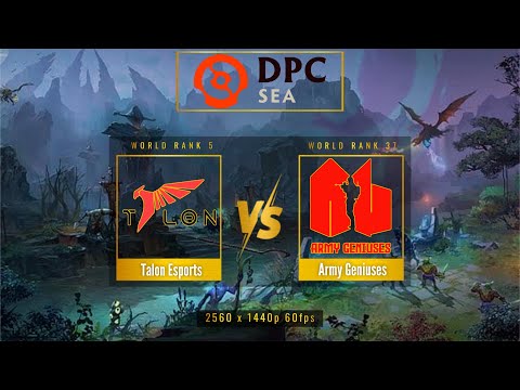 Dota 2 Live: Talon Esports vs Army Geniuses | Dota Pro Circuit Southeast Asia 2023