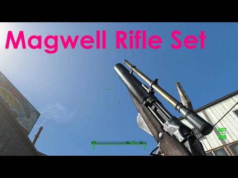 Fallout 4 Mod Review Magwell Rifle Set (Creation Club)