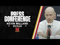 Maryland Men's Basketball | Kevin Willard Postgame Press Conference | Michigan