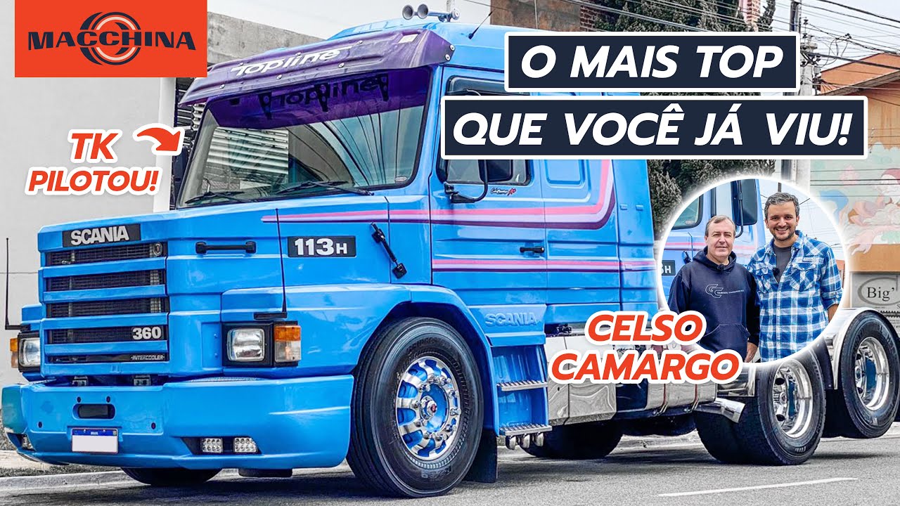 ELE VENDEU O OPALA PARA ANDAR DE SCANIA 113H!