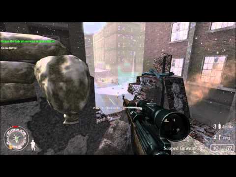 Call of Duty 2- Mission 3: Repairing the Wire "Veteran mode"