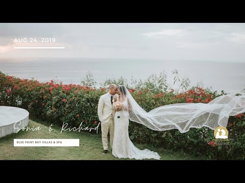 WEDDING VIDEO AT THE MOST ICONIC PLACE in ULUWATU - BLUE POINT BAY VILLAS & SPA | Sonia & Richard