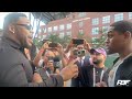 JARRELL MILLER PULLS UP ON JARED ANDERSON DEMANDS FIGHT TO HIS FACE