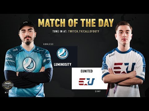 Luminosity Gaming vs eUnited | CWL Pro League 2019 | Cross-Division | Week 5 | Day 3