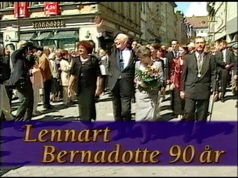 Lennart Bernadotte 90 År (SVT 1999-05-22)