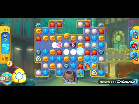 fishdom gameplay / level 7824 / It is like the ads? / thank you 피쉬돔 / 모바일 게임 / 구독 좋아요 눌러주세요 감사합니다 ~