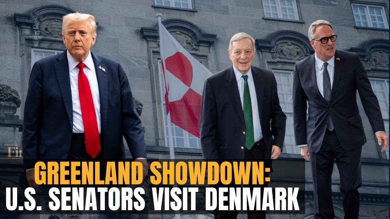 Trump vs Greenland LIVE: US Senators Arrive in Copenhagen to Counter Trump's Greenland Threats |N18G