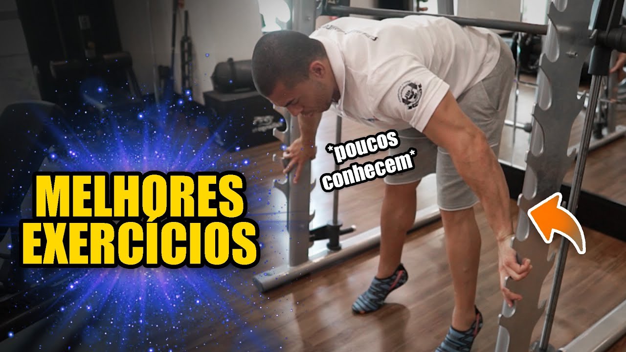 15 melhores exercícios para cada grupo muscular