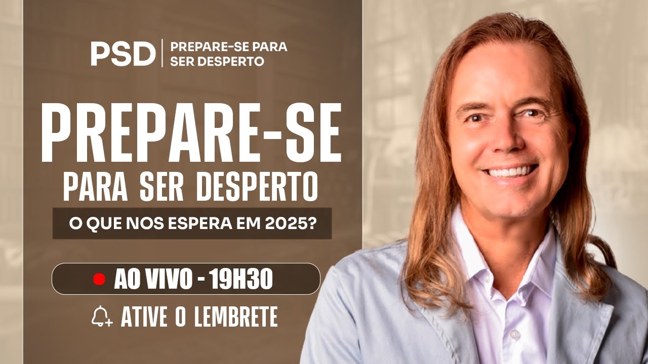 PREPARE-SE PARA SER UM DESPERTO. O que nos espera em 2025? LUCIANO CESA. Compartilhem!