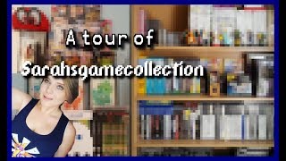 Sarah's Game Collection - Game Room Tour (Guest Video)