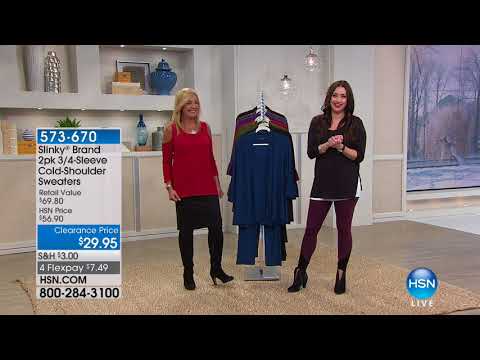 HSN | Fashion & Accessories Clearance featuring Slinky Brand 01.11.2018 - 11 PM