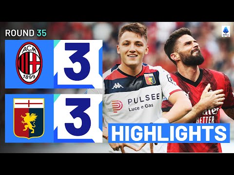 Resumen de Milan vs Genoa Matchday 35
