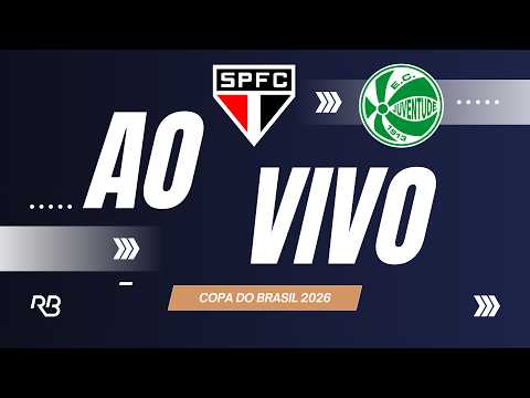 🔴 São Paulo x Juventude - Copa do Brasil - 21/04/2026 - Com Pedro Martelli