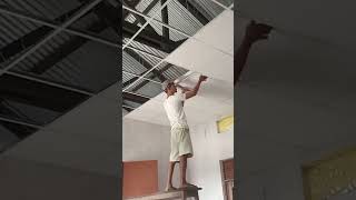 false ceiling 2 x 2 short #falseceiling #shortvideo