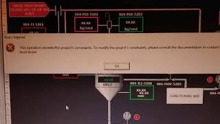 Visu+ Express software error solve. operation exceeds the project constraints in Hindi