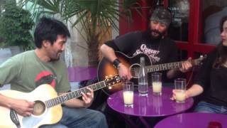 Mushroom Monkeys - Graviton (Orange Goblin) / Kaiowass (Sepultura) @ Au Goût du Monde (75005)