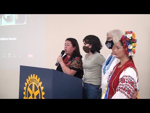 Reunião Rotary Clube Maringá Ex embaixatriz da Ucrânia no Brasil