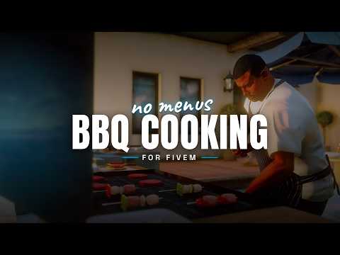 HZ-Cook — FiveM BBQ & Grill Script with Real Cooking Stages